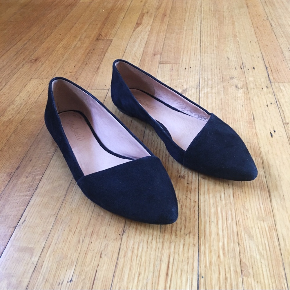 Madewell Mira Flats, Black 7.5